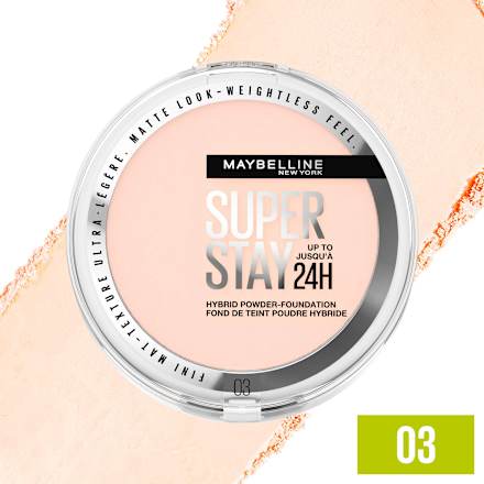Púder a make-up SuperStay up to 24HR - 03 MAYBELLINE NEW YORK