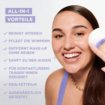 Augen Make-up Entferner 2in1, Waterproof GARNIER SKIN NATURALS
