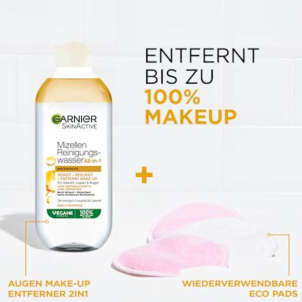 Mizellenwasser Waterproof All in 1 Garnier Skin Active