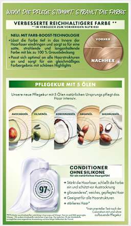 Haarfarbe 8N Nude Natürliches Blond GARNIER NUTRISSE