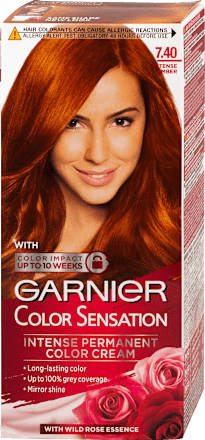 Boja za kosu 7.40 Intense Amber  GARNIER Color Sensation
