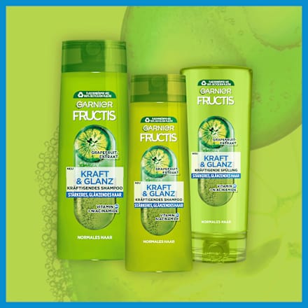 Shampoo Kraft & Glanz, stärkeres & glänzendes Haar GARNIER FRUCTIS