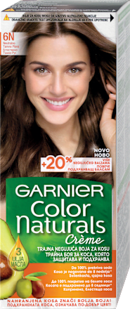 Boja za kosu br. 6N nude svetlo braon GARNIER Color naturals