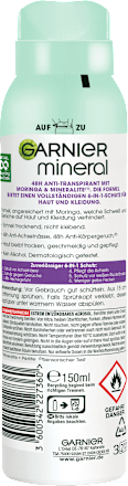 Antitranspirant Deospray 6 in 1 Protection GARNIER mineral