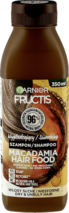 Szampon wygładzający Macadamia Hair Food GARNIER FRUCTIS