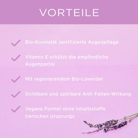 Anti-Falten Augenpflege Bio-Lavendel GARNIER BIO