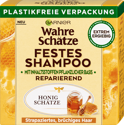 Festes Shampoo Honig Schätze Wahre Schätze