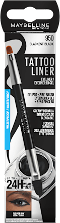Gélová očná linka Tattoo Liner - 950 Blackest Black MAYBELLINE NEW YORK