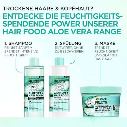 Feuchtigkeits Aloe Vera Hair Food Shampoo GARNIER FRUCTIS