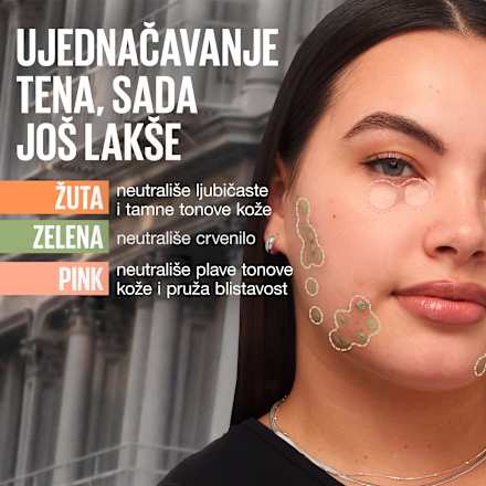 Insant Anti-Age Eraser tečni korektor u boji – zeleni MAYBELLINE NEW YORK