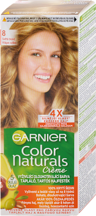 Farba na vlasy - 8 svetlá blond GARNIER Color naturals