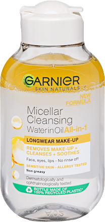 Micellás víz arctisztító olajjal GARNIER SKIN NATURALS