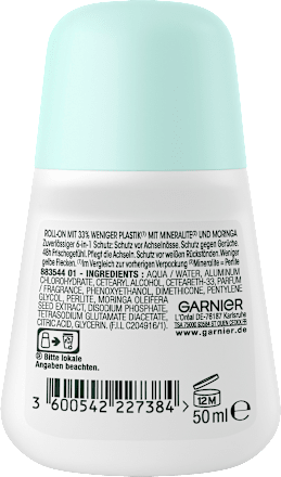 Antitranspirant Deo Roll-on Mineral Protection 5 GARNIER mineral