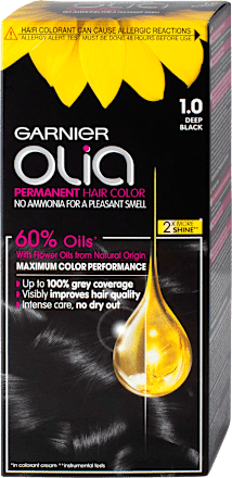 Боя за коса без амоняк Nr.1.0 Deep Black GARNIER olia