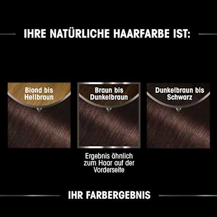 dauerhafte Haarfarbe - Nr. 3.23 Dunkle Schokolade GARNIER olia