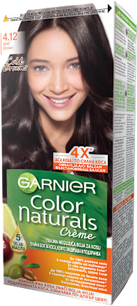 Боя за коса - Nr. 4.12 Iced Brown GARNIER Color naturals