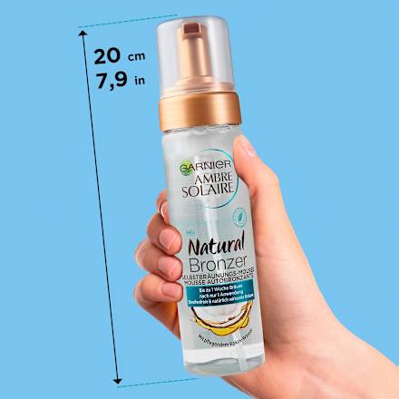 Selbstbräuner Mousse natural bronzer Garnier Ambre Solaire