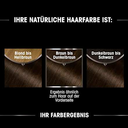 dauerhafte Haarfarbe - Nr. 4.0 Mittelbraun GARNIER olia