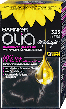 dauerhafte Haarfarbe - Nr. 3.23 Dunkle Schokolade GARNIER olia