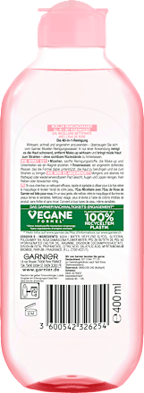 Mizellenwasser Rosenwasser All in 1 Garnier Skin Active