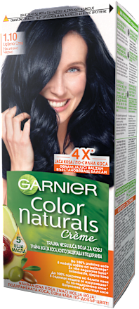Boja za kosu br. 1.10 ugljeno crna GARNIER Color naturals