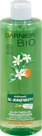 All-in-1 Mizellen Reinigungswasser Bio-Orangenblüte GARNIER BIO