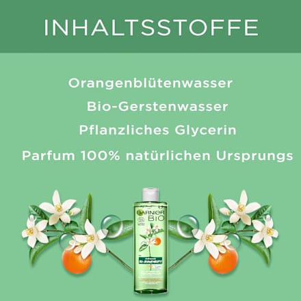 All-in-1 Mizellen Reinigungswasser Bio-Orangenblüte GARNIER BIO