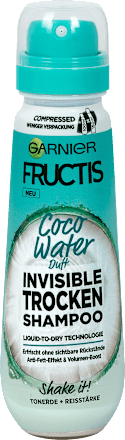 Invisible Trockenshampoo Coco Water Duft GARNIER FRUCTIS