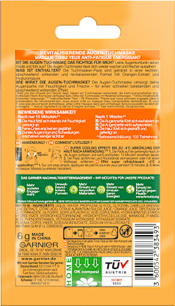 Augenpads Hydra Bomb (1 Paar) Garnier Skin Active