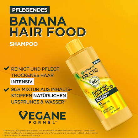 Shampoo Hair Food Banana GARNIER FRUCTIS