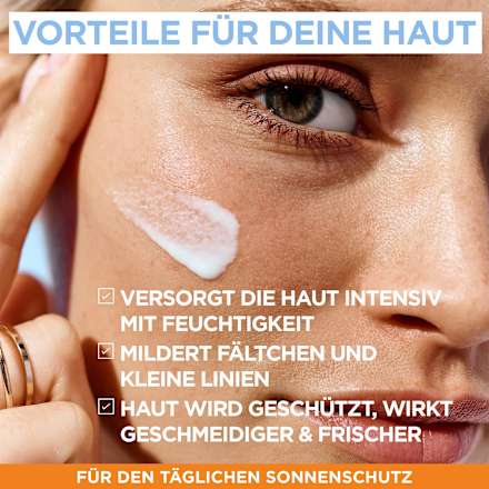 Sonnencreme Gesicht super UV Anti-Age, LSF 50+ Garnier Ambre Solaire