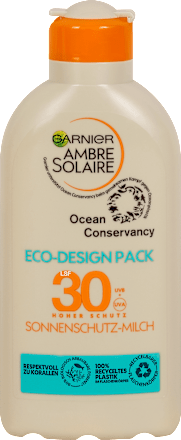 Eco-Design Pack Sonnenschutz-Milch LSF 30 Garnier Ambre Solaire