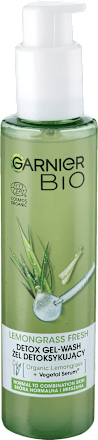 Detoksykujący żel myjący z trawą cytrynową  GARNIER