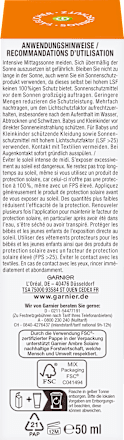 Sonnencreme Gesicht super UV Anti-Age LSF 50 Garnier Ambre Solaire