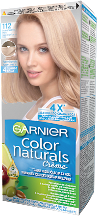 Боя за коса - Nr. 112 Ледено сребристо русо GARNIER Color naturals