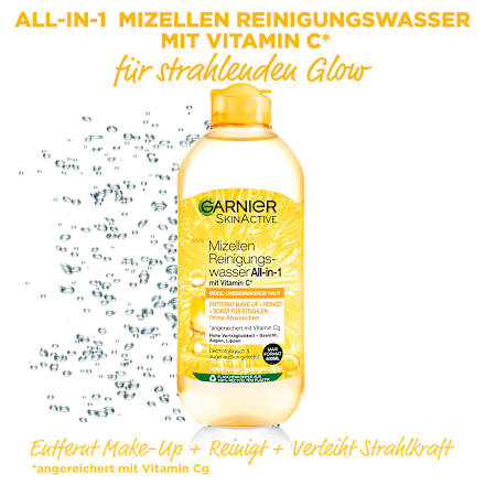 Mizellenwasser All-in-1 mit Vitamin C Garnier Skin Active