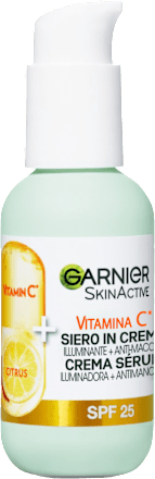Siero in crema 2in1 SKINACTIVE Vitamina C illuminante e anti-macchie GARNIER SKIN ACTIVE