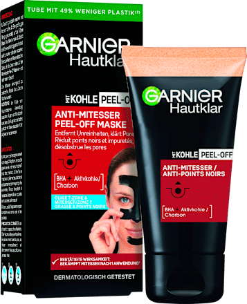 Gesichtsmaske Hautklar Kohle Peel-Off Garnier Skin Active