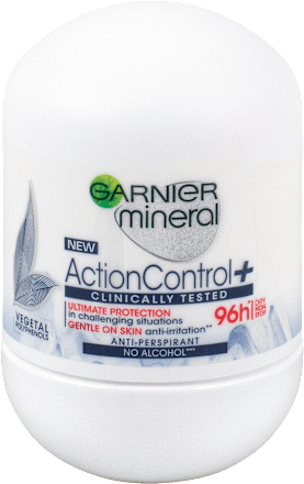 Action Control+ deo roll-on GARNIER mineral