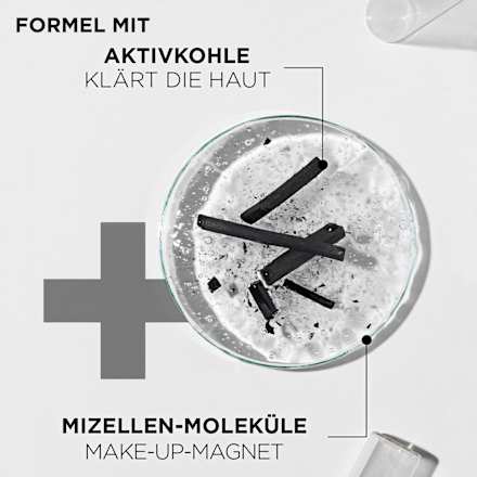 Mizellen Reinigungswasser All-in-1 mit Aktivkohle Garnier Skin Active