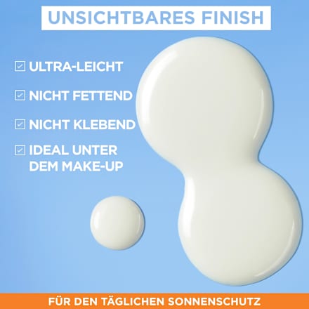 Sonnenfluid Gesicht super UV mit Hyaluronsäure, LSF 50+ Garnier Ambre Solaire