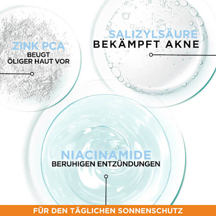 Sonnenfluid Gesicht super UV mit Hyaluronsäure, LSF 50+ Garnier Ambre Solaire