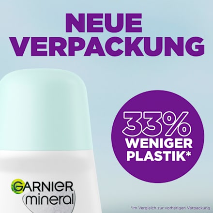 Antitranspirant Deo Roll-on Mineral Protection 5 GARNIER mineral