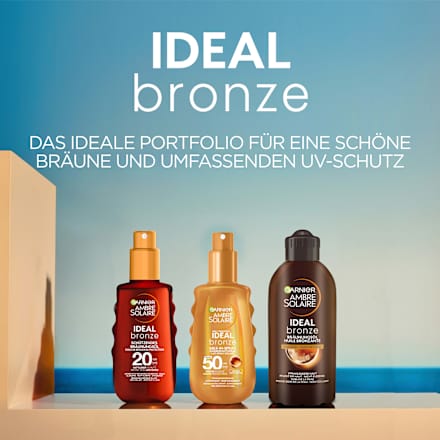 Sonnenöl Spray Ideal Bronze LSF 20 Garnier Ambre Solaire