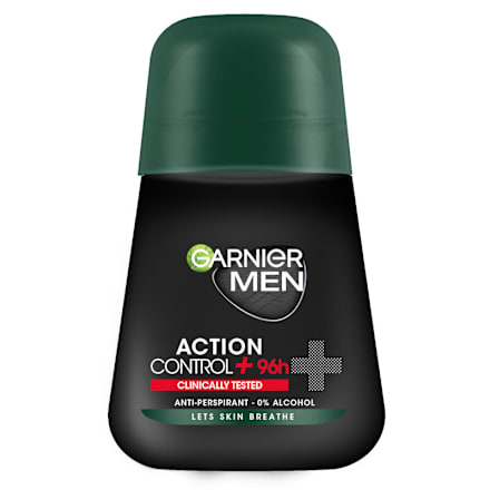 ACTION CONTROL+l roll-on antiperspirant Garnier Men