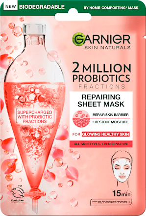 2 Million Probiotics Repairing sheet maska za lice GARNIER SKIN NATURALS