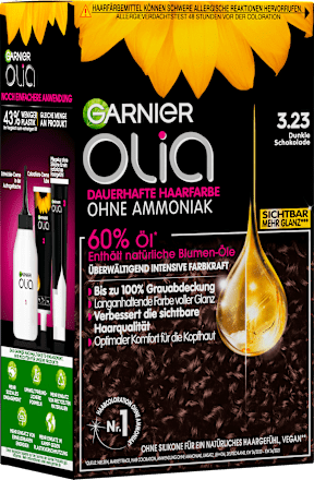 Haarfarbe 3.23 Dunkle Schokolade  GARNIER olia