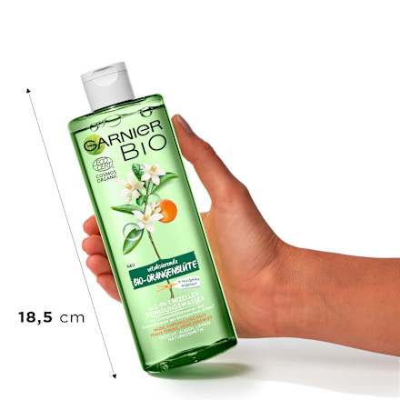 All-in-1 Mizellen Reinigungswasser Bio-Orangenblüte GARNIER BIO