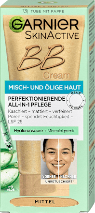 BB Creme Misch- und ölige Haut Mittel Garnier Skin Active