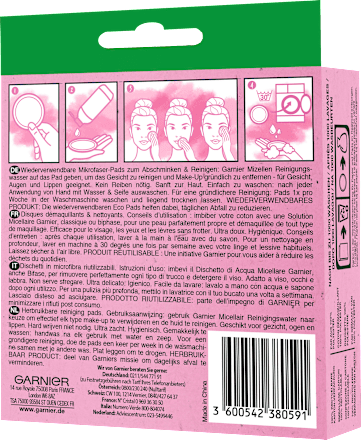 Eco Pads Abschminkpads Garnier Skin Active